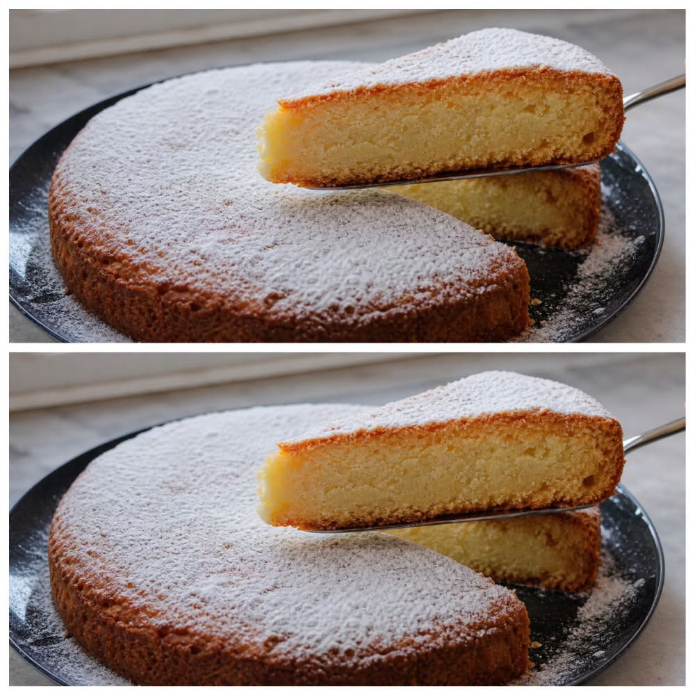 The true taste of childhood! ✏️Recipe in the first comment✏️ Dandelion Fluff cottage cheese cake (oven-baked)