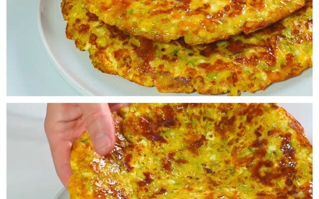 10-Minute Zucchini Khachapuri Cottage Cheese, Cheese, and Rolled Oats — A Breakfast That Disappears in a Flash