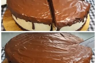 An incredibly delicious Eskimo cake. I’ve been making it using this recipe for years—a simple recipe for a homemade cake.