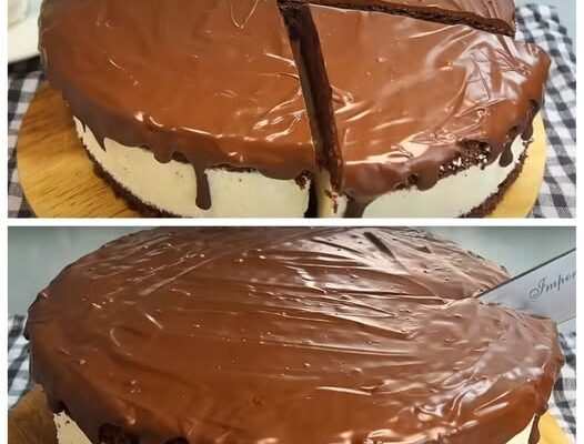 An incredibly delicious Eskimo cake. I’ve been making it using this recipe for years—a simple recipe for a homemade cake.